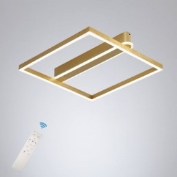 Quadratische Deckenleuchte aus Acryl zur bündigen Montage