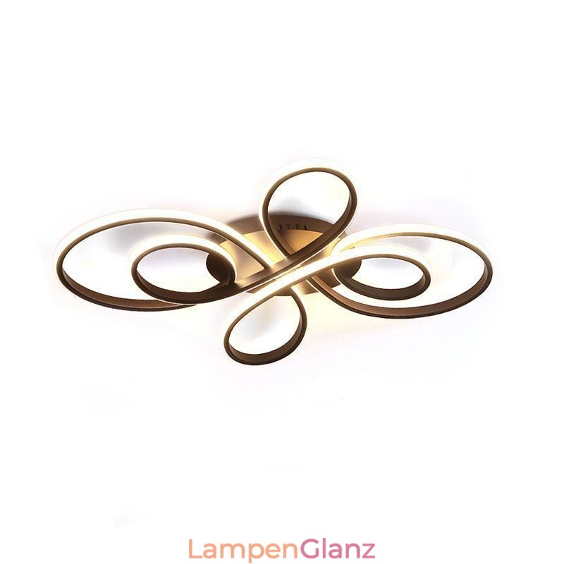 Moderne Deckenleuchte mit chinesischem Knoten