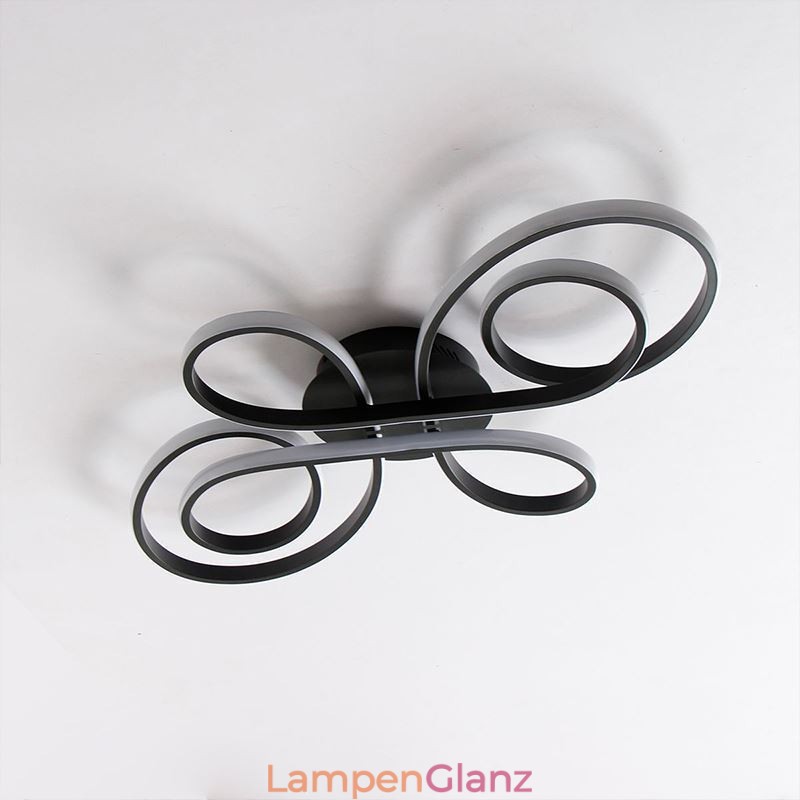 Moderne Deckenleuchte mit chinesischem Knoten