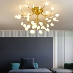 Nordische minimalistische Deckenleuchte mit Unterputzmontage, dekorative Leuchte