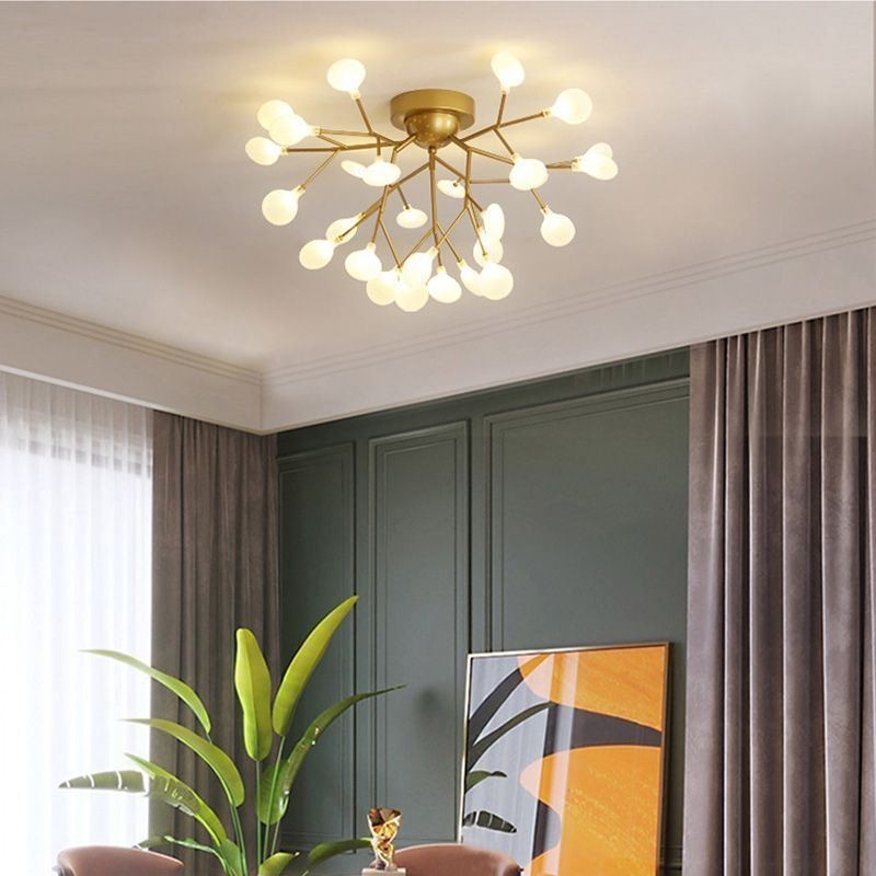 Nordische minimalistische Deckenleuchte mit Unterputzmontage, dekorative Leuchte