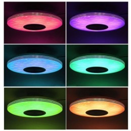 Unterputz-Deckenleuchte, dekorative Lampe, Fernbedienung, APP-Steuerung, Bluetooth-Musik-Lautsprecherlampe