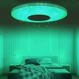 Unterputz-Deckenleuchte, dekorative Lampe, Fernbedienung, APP-Steuerung, Bluetooth-Musik-Lautsprecherlampe