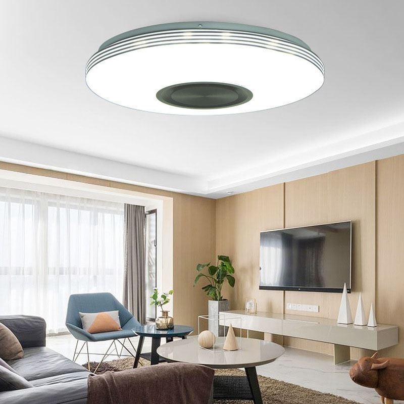 Unterputz-Deckenleuchte, dekorative Lampe, Fernbedienung, APP-Steuerung, Bluetooth-Musik-Lautsprecherlampe