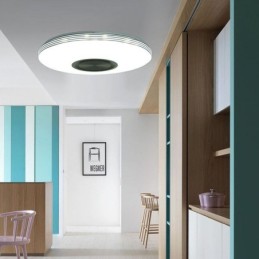 Unterputz-Deckenleuchte, dekorative Lampe, Fernbedienung, APP-Steuerung, Bluetooth-Musik-Lautsprecherlampe