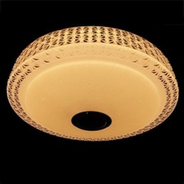 Deckenleuchte Dekorative Lampe Fernbedienung APP Steuerung Bluetooth Musik Lautsprecher Unterputz