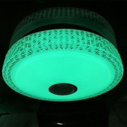 Deckenleuchte Dekorative Lampe Fernbedienung APP Steuerung Bluetooth Musik Lautsprecher Unterputz