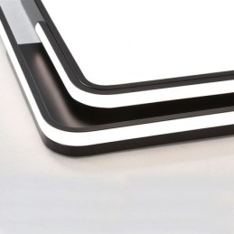 Moderne einfache Unterputz-Deckenleuchte quadratische Acrylleuchte