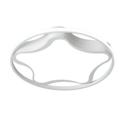 Star Deckenleuchte, flächenbündige Montage, moderne, schlichte Deckenleuchte