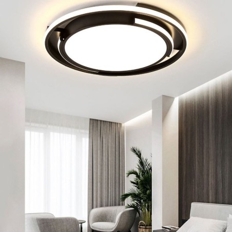 Moderne minimalistische Deckenleuchte mit bündiger Montage, kreisförmige Deckenleuchte Moderne minimalistische Deckenleuchte mit bündiger Montage, kreisförmige Deckenleuchte