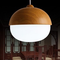 Kronleuchter Mini-Stil Modern Zeitgenössisch Holz Bambus