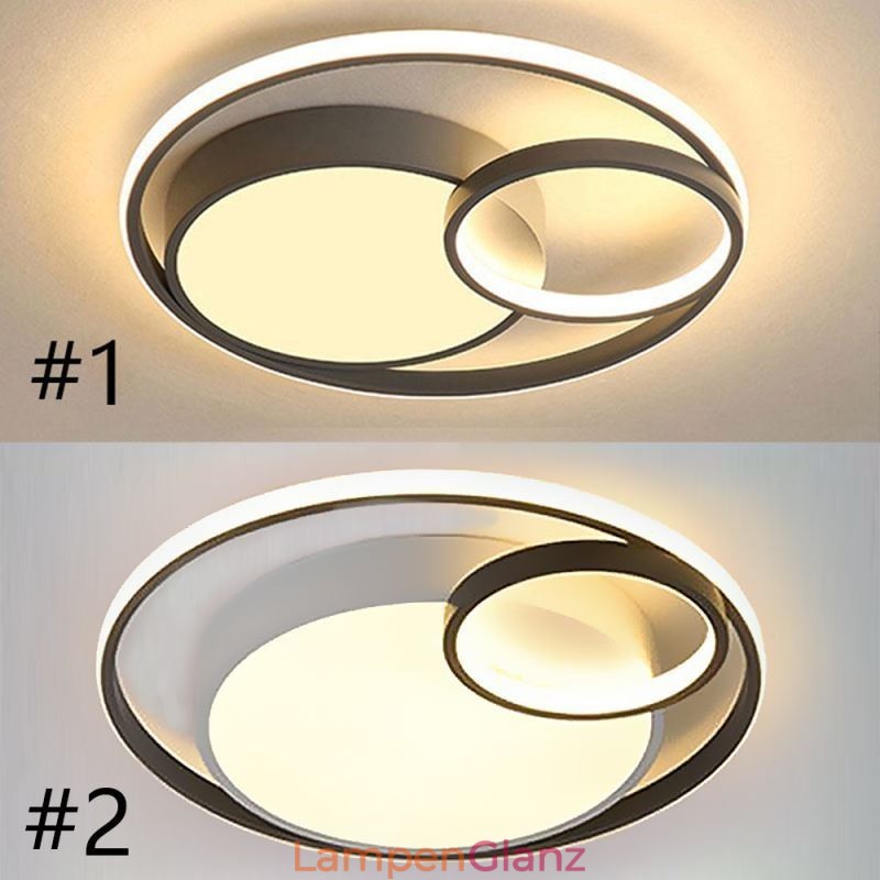 Moderne runde Deckenleuchte