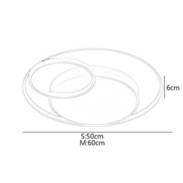 Moderne runde Deckenleuchte