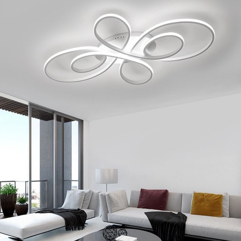Moderne Deckenleuchte mit Blumen-Design, dekorative Beleuchtung