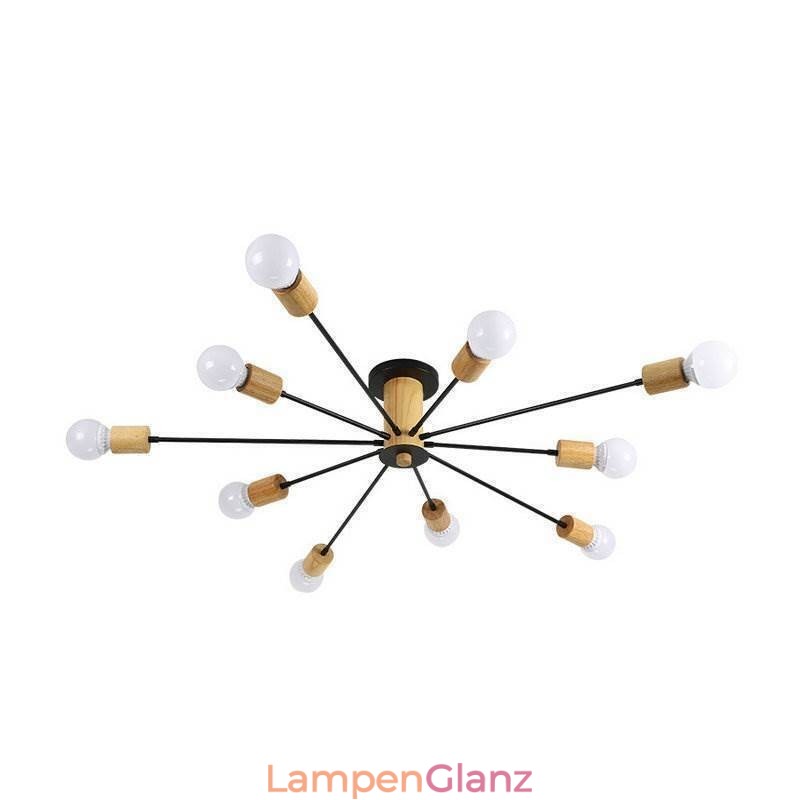 Moderner Magic Beans Deckenleuchter mit Holzzweigen