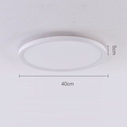 Nordic Runde Unterputz Super Dünne Decke Licht Aluminium Roung Lampe Beleuchtung