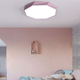Moderne Unterputz-Deckenleuchte mit speziellem Achteck-Design, ultradünne Lampe