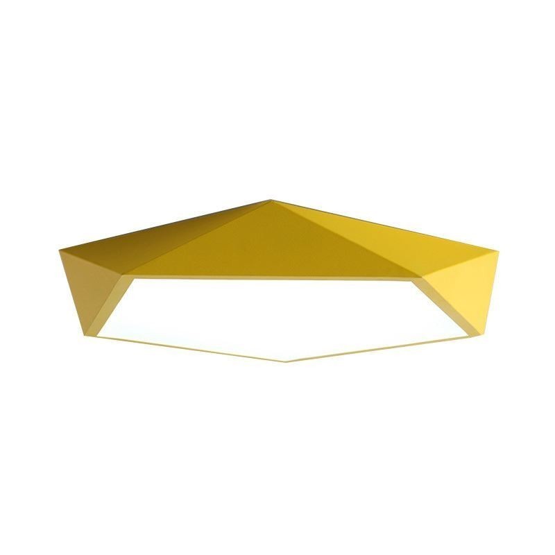 Moderne Deckenleuchte mit Diamant-Design, ultradünn, für Zuhause, Beleuchtung