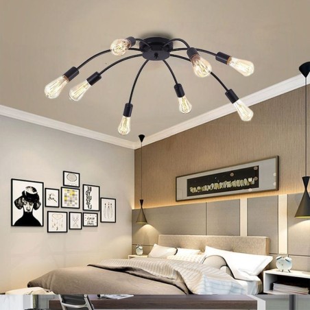 Deckenspinnenlampe Antik Klassisch Unterputz Esszimmerlampe 8 10 Arme Deckenspinnenlampe Antik Klassisch Unterputz Esszimmerlampe 8 10 Arme