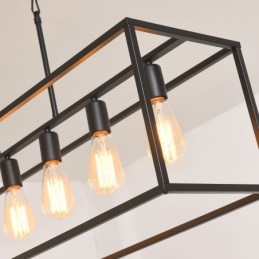 Bauernhaus Pendelleuchte Insel Hängeleuchten 6 Lichter