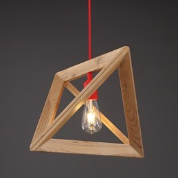 Nordic Holz Kronleuchter Cafe Kleidung Kreative Retro Dekorative Eiche Kronleuchter