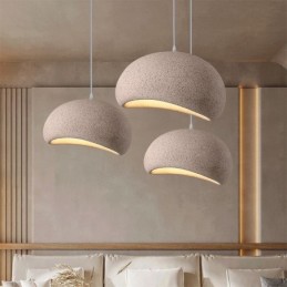 Harz Pendelleuchte Minimalistische Hängeleuchte