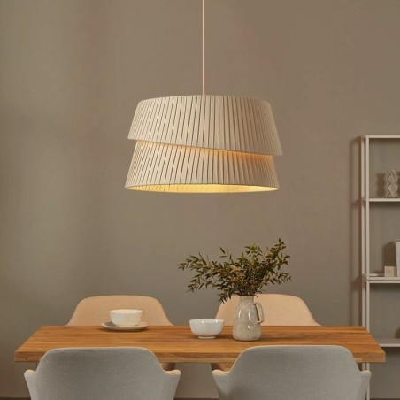 Pendelleuchte Französisch Creme Stil Doppelschicht Stoff Lampenschirm Deckenlampe Pendelleuchte Französisch Creme Stil Doppelschicht Stoff Lampenschirm Deckenlampe