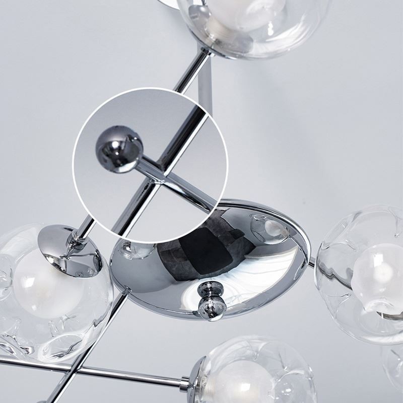 Glas Pendelleuchte im europäischen Stil Einfache Magic Beans Deckenleuchte
