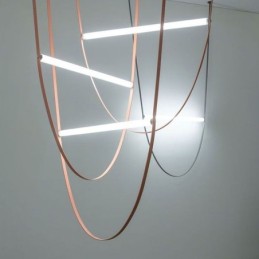 Europäische Pendelleuchte Wabi Sabi Stil Gürtel Dekoratives Licht