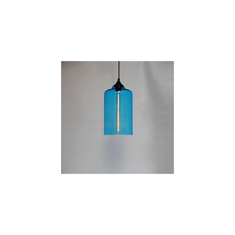Flaschendesign-Anhänger 1 Licht Prägnante Eisenmalerei