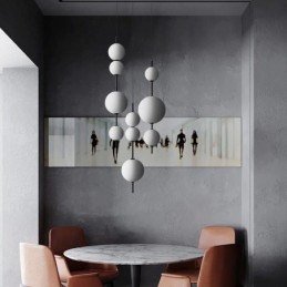 Pendelleuchte Moderne minimalistische Magic Beans Molecule Deckenleuchte