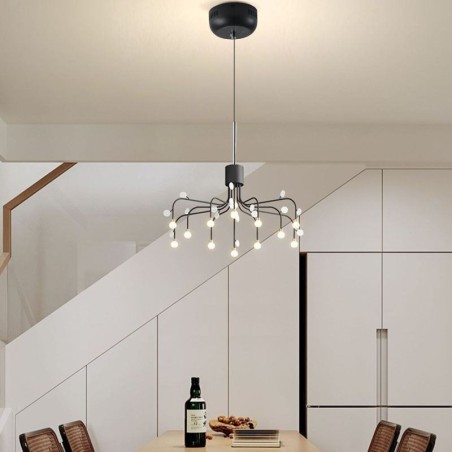Pendelleuchte Nordic Creative Natural White Deckenleuchte 14 Lichter Pendelleuchte Nordic Creative Natural White Deckenleuchte 14 Lichter