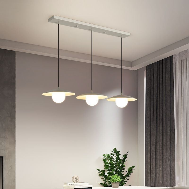 Nordic Pendant Kreative Schmiedeeisen G9 Disc Deckenleuchte