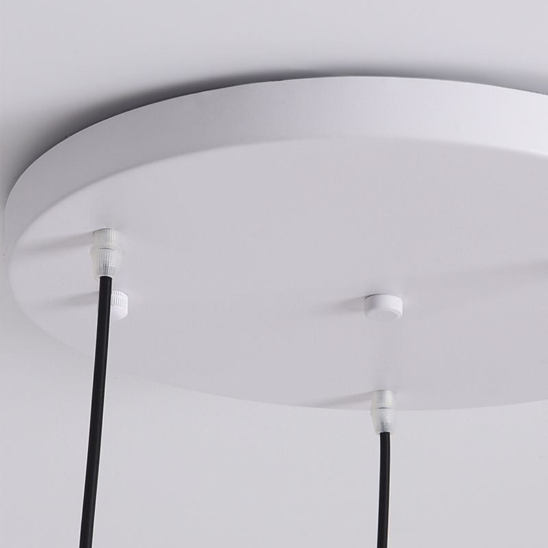 Nordic Pendant Kreative Schmiedeeisen G9 Disc Deckenleuchte