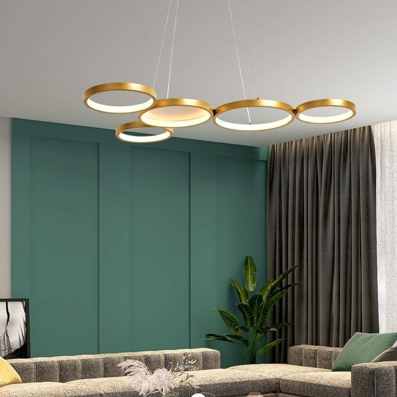 Stilvolle Pendelleuchte Aluminium Art Deckenleuchte