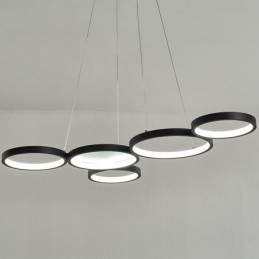 Stilvolle Pendelleuchte Aluminium Art Deckenleuchte