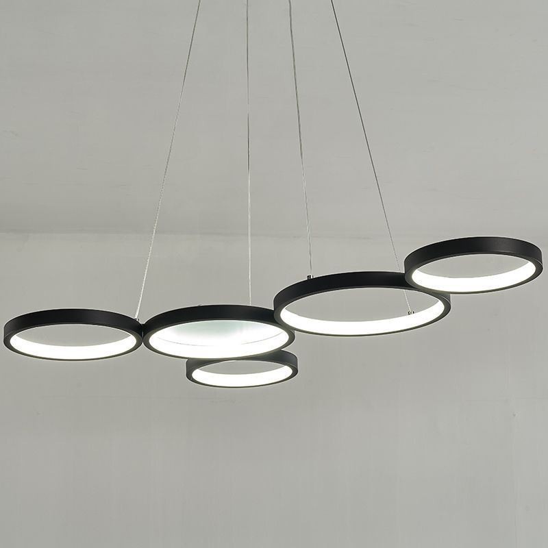 Stilvolle Pendelleuchte Aluminium Art Deckenleuchte