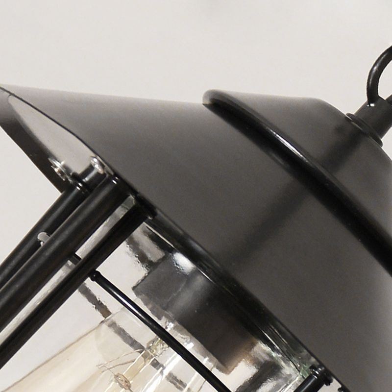 Amerikanischen Retro Outdoor Licht Wasserdicht Vogelkäfig Form Anhänger Licht