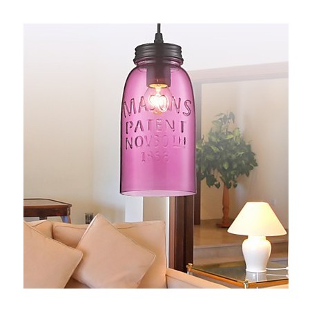 1-flammige, moderne Pendelleuchte aus Glas im transparenten Blasendesign 1-flammige, moderne Pendelleuchte aus Glas im transparenten Blasendesign