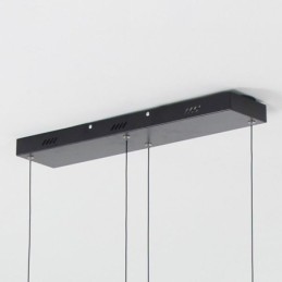 Moderne Pendelleuchte Acryl Schwarz Kronleuchter