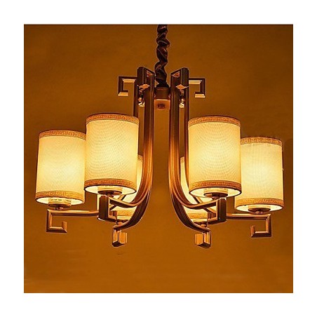 Der Kronleuchter im chinesischen Stil, Eisen-Kupfer-Imitation, Luftlampen Der Kronleuchter im chinesischen Stil, Eisen-Kupfer-Imitation, Luftlampen