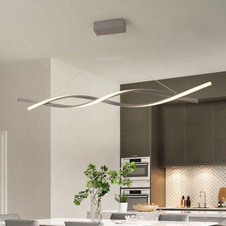 Moderne Pendelleuchte Twist Design Hängelampe Esszimmer Moderne Pendelleuchte Twist Design Hängelampe Esszimmer