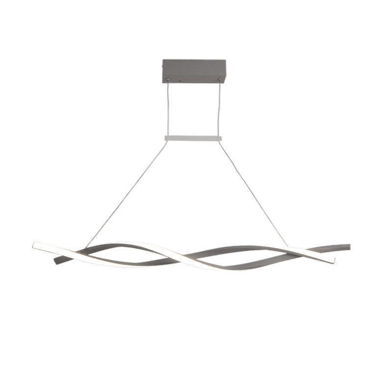 Moderne Pendelleuchte Twist Design Hängelampe Esszimmer