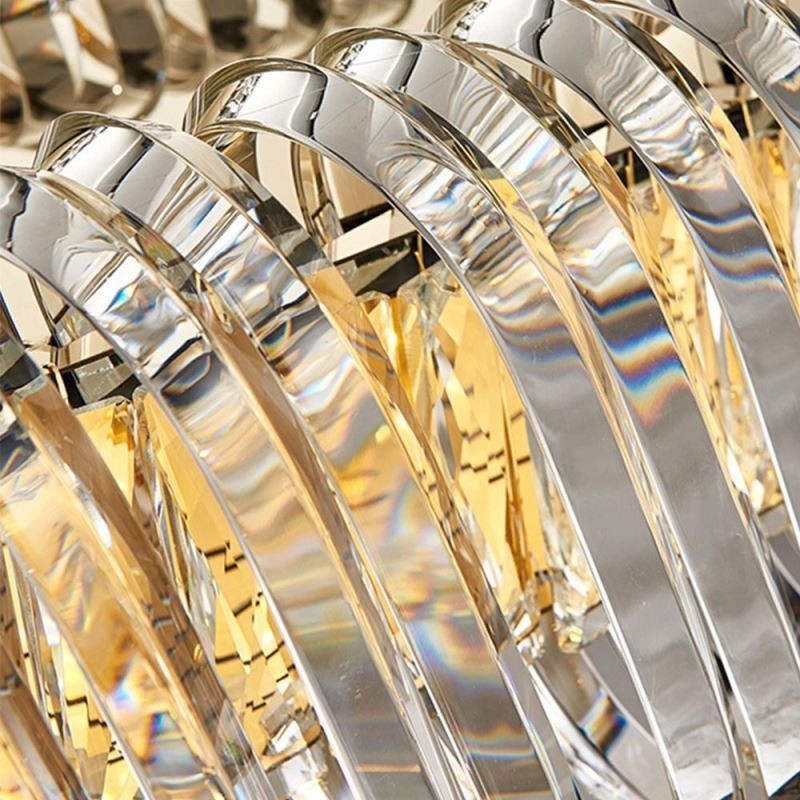 Europäische Pendelleuchte Runde Glasdekoration Hängelampe