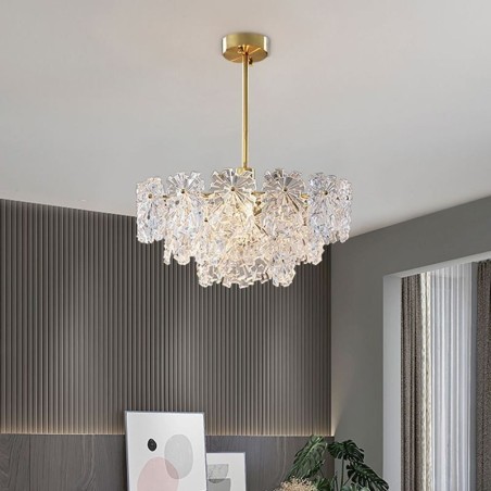 Luxus Anhänger Licht Wohnkultur Glas Kronleuchter Wohnzimmer Luxus Anhänger Licht Wohnkultur Glas Kronleuchter Wohnzimmer
