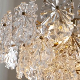 Luxus Anhänger Licht Wohnkultur Glas Kronleuchter Wohnzimmer