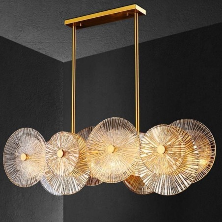 Moderne Spark Disc Kronleuchter Feuerwerk Glas Pendelleuchte Home Decor Beleuchtung Moderne Spark Disc Kronleuchter Feuerwerk Glas Pendelleuchte Home Decor Beleuchtung