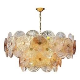 Moderne Spark Disc Kronleuchter Feuerwerk Glas Pendelleuchte Home Deco Beleuchtung