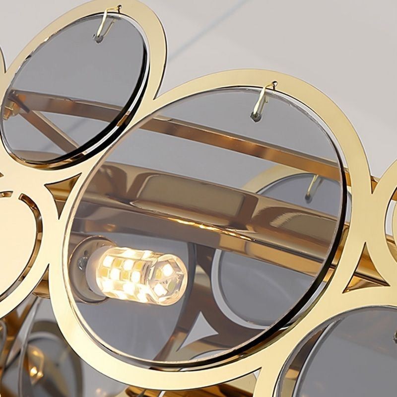 Europäischer Glas-Kronleuchter, kreative Luxus-Pendelleuchte