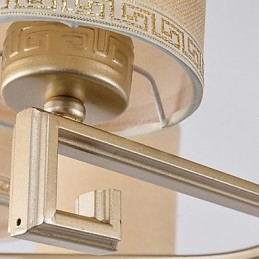 Der Kronleuchter im chinesischen Stil, Eisen-Kupfer-Imitation, Luftlampen
